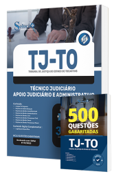Capa Combo Impresso TJ-TO - Técnico Judiciário - Apoio Judiciário e Administrativo