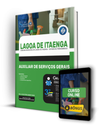 Capa Apostila Câmara de Lagoa de Itaenga - PE - Auxiliar de Serviços Gerais
