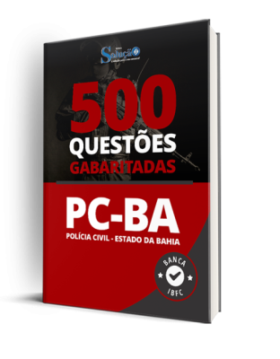 Caderno de Questões PC-BA - 500 Questões Gabaritadas - Imagem 1