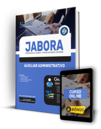 Capa Apostila Prefeitura de Jaborá - SC - Auxiliar Administrativo