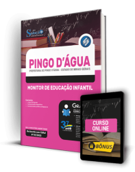 Capa Apostila Prefeitura de Pingo D'Água - MG - Monitor de Educação Infantil