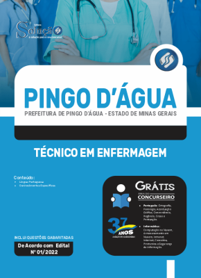 Apostila Prefeitura de Pingo D’Água - MG - Técnico em Enfermagem - Imagem 3