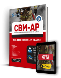 Capa Apostila CBM-AP -  Soldado QPCBM - 2ª Classe