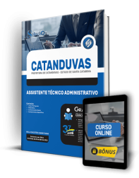 Capa Apostila Prefeitura de Catanduvas - SC - Assistente Técnico Administrativo