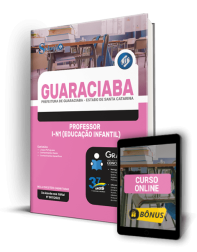 Capa Apostila Prefeitura de Guaraciaba - SC - Professor I-N1 (Educação Infantil)