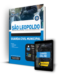 Capa Apostila Prefeitura de São Leopoldo - RS - Guarda Civil Municipal