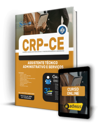 Capa Apostila CRP-CE - Assistente Técnico Administrativo e Serviços