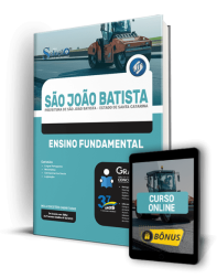 Capa Apostila Prefeitura de São João Batista - SC - Ensino Fundamental