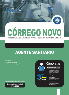 Apostila Prefeitura de Córrego Novo - MG - Agente Sanitário - Imagem 3