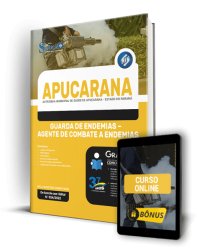 Capa Apostila Autarquia Municipal de Saúde de Apucarana - PR - Guarda de Endemias - Agente de Combate a Endemias