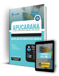 Capa Apostila Autarquia Municipal de Saúde de Apucarana - PR - Auxiliar de Serviços Gerais