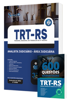 Combo Impresso TRT-RS - Analista Judiciário - Área Judiciária - Imagem 1