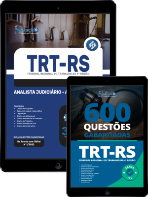 Combo TRT-RS - Analista Judiciário - Área Judiciária - Imagem 1