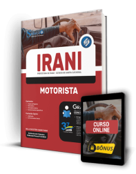 Capa Apostila Prefeitura de Irani - SC - Motorista