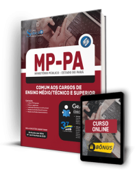Capa Apostila MP-PA - Comum aos Cargos de Ensino Médio/Técnico e Superior