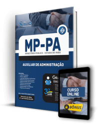 Capa Apostila MP-PA - Auxiliar de Administração