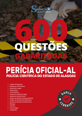 Caderno de Questões Perícia Oficial de Alagoas - 600 questões Gabaritadas - Imagem 2