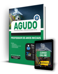 Capa Apostila Prefeitura de Agudo - RS - Professor de Anos Iniciais