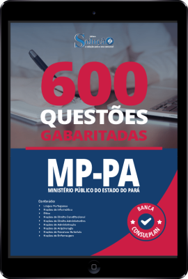 Caderno de Questões MP-PA em PDF - 600 Questões Gabaritadas - Imagem 1