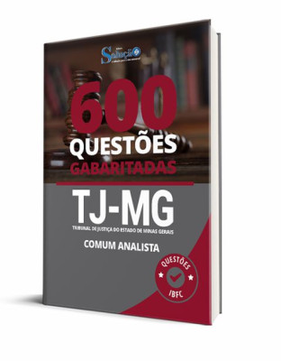 Caderno de Questões TJ-MG - Comum aos Cargos de Analista - Praticando - 600 Questões Gabaritadas - Imagem 1