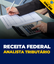 Capa Curso Receita Federal - Analista Tributário