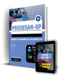 Capa Apostila PRODESAN-SP - Ensino Fundamental Incompleto