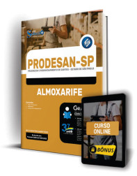 Capa Apostila PRODESAN-SP - Almoxarife