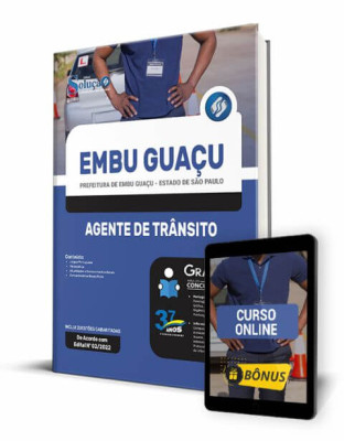 Apostila Prefeitura de Embu Guaçu - SP - Agente de Trânsito - Imagem 1