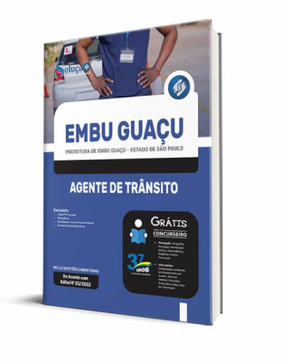 Apostila Prefeitura de Embu Guaçu - SP - Agente de Trânsito - Imagem 2