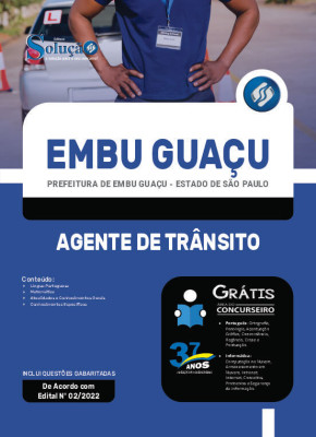 Apostila Prefeitura de Embu Guaçu - SP - Agente de Trânsito - Imagem 3