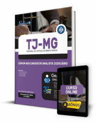 Capa Apostila TJ-MG - Comum aos Cargos de Analista Judiciário