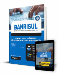 Capa Apostila BANRISUL - Comum a Todas as Áreas de Técnico em Tecnologia da Informação