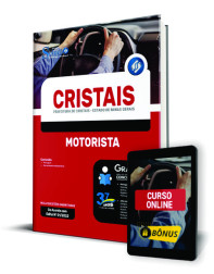 Capa Apostila Prefeitura de Cristais - MG - Motorista