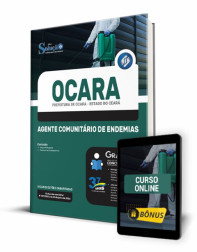 Capa Apostila Prefeitura de Ocara - CE - Agente Comunitário de Endemias