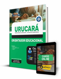 Capa Apostila Prefeitura de Urucará - AM - Orientador Educacional