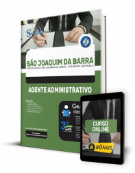 Capa Apostila Prefeitura de São Joaquim da Barra - SP - Agente Administrativo