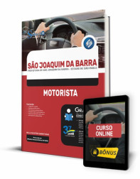 Capa Apostila Prefeitura de São Joaquim da Barra - SP - Motorista