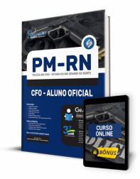 Capa Apostila PM-RN - CFO - Aluno Oficial