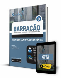 Capa Apostila Prefeitura de Barracão - PR - Agente de Controle de Endemias