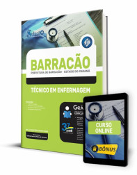 Capa Apostila Prefeitura de Barracão - PR - Técnico em Enfermagem