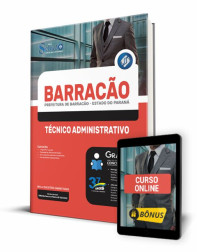 Capa Apostila Prefeitura de Barracão - PR - Técnico Administrativo