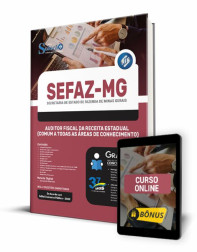 Capa Apostila SEFAZ-MG - Auditor Fiscal da Receita Estadual (Comum a Todas as Áreas de Conhecimento)