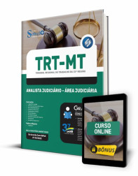 Capa Apostila TRT-MT - Analista Judiciário - Área Judiciária
