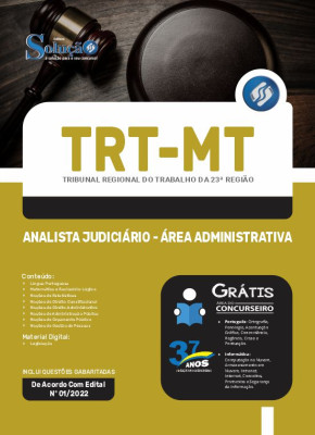 Apostila TRT-MT - Analista Judiciário - Área Administrativa - Imagem 3