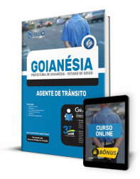 Capa Apostila Prefeitura de Goianésia - GO - Agente de Trânsito