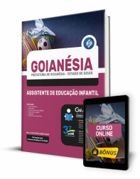 Capa Apostila Prefeitura de Goianésia - GO - Assistente de Educação Infantil