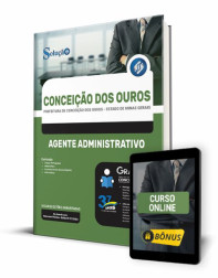 Capa Apostila Prefeitura de Conceição dos Ouros - MG - Agente Administrativo