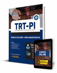 Capa Apostila TRT-PI - Técnico Judiciário - Área Administrativa