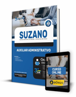 Apostila Câmara de Suzano - SP - Auxiliar Administrativo - Imagem 1