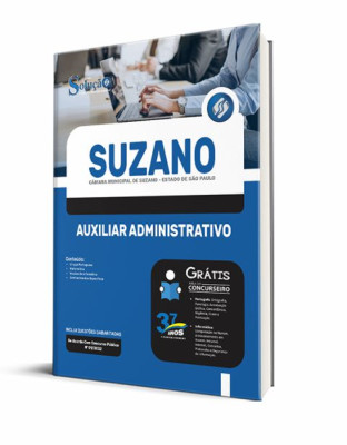 Apostila Câmara de Suzano - SP - Auxiliar Administrativo - Imagem 2